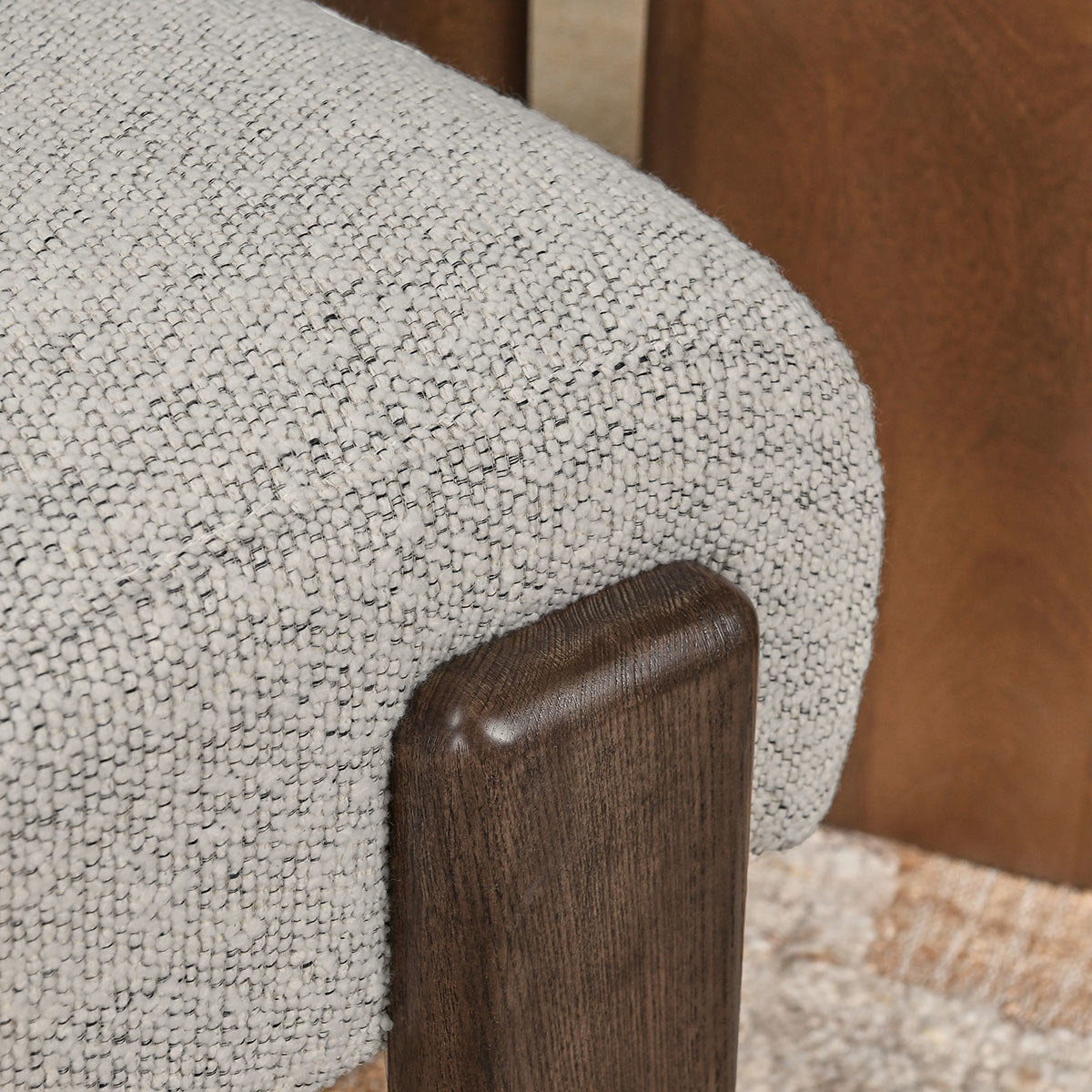 Chelsea - Upholstered Dining Chair - Pixel Ivory