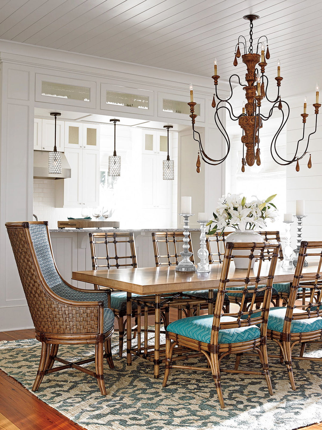 Twin Palms - Caneel Bay Dining Table - Light Brown