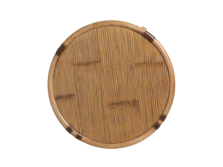 Twin Palms - Cassada Drum Table - Light Brown