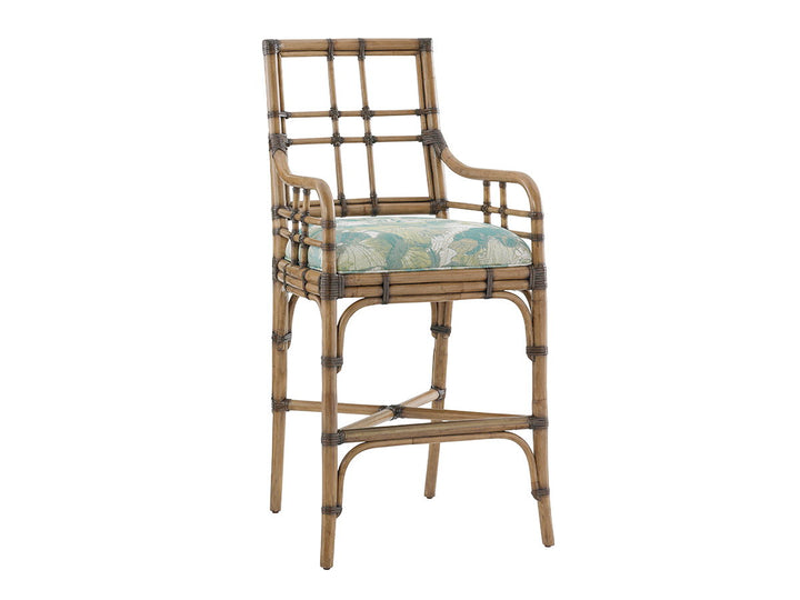 Twin Palms - Lands End Bar Stool - Light Brown