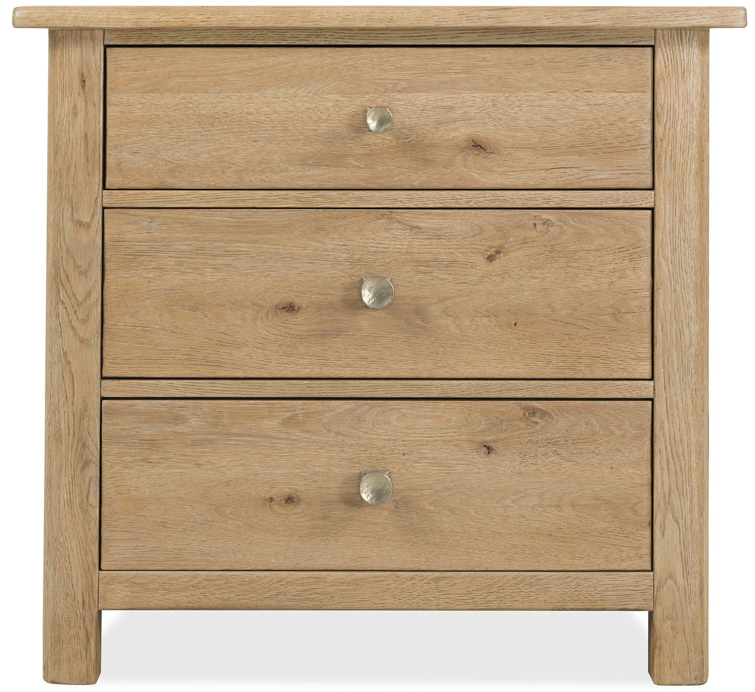 Driftwood - Three-Drawer Nightstand