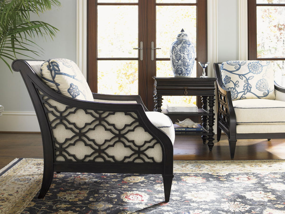 Royal Kahala - Tropic Lamp Table - Dark Brown
