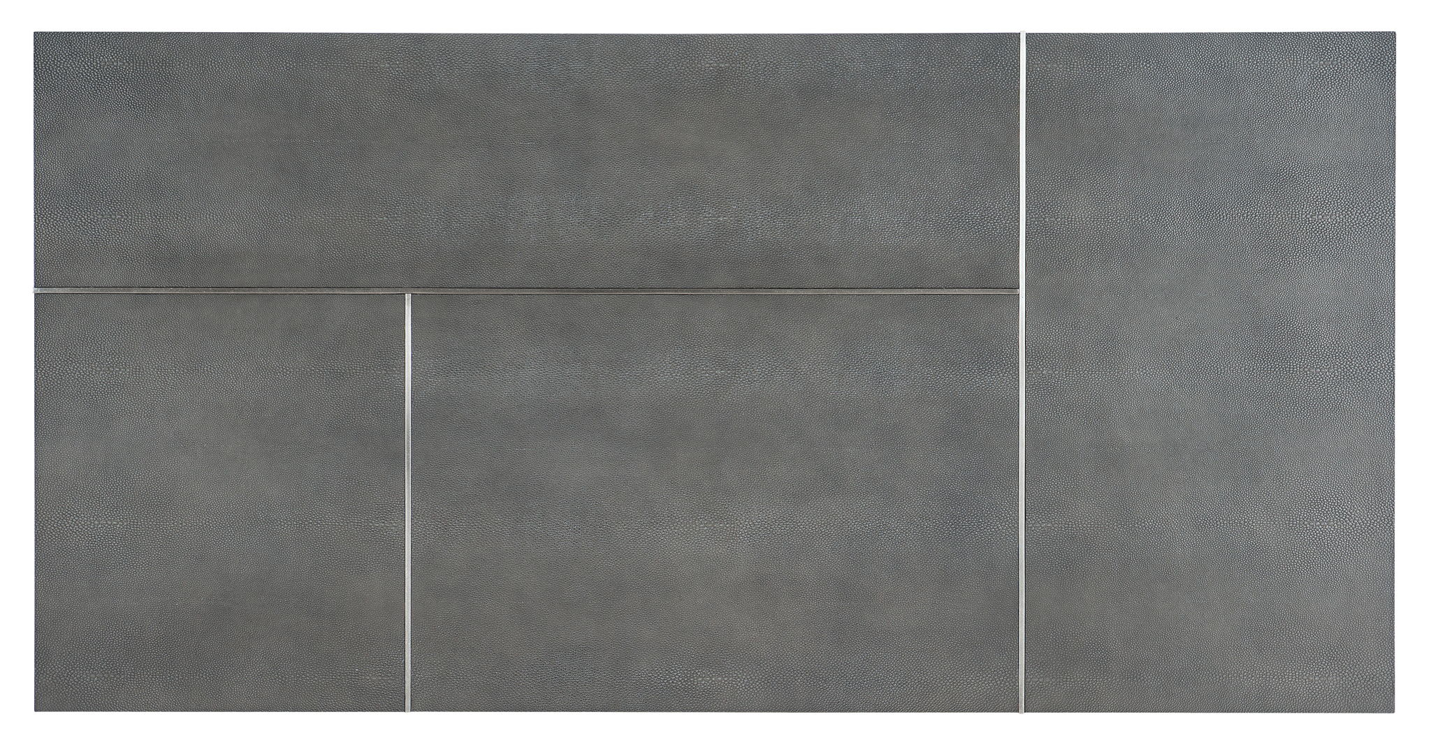 Chapman - Mixed Media Rectangle Cocktail Table - Pearl Silver / Dark Gray