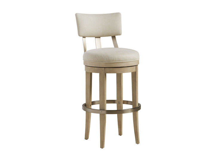 Malibu - Cliffside Swivel Upholstered Stool