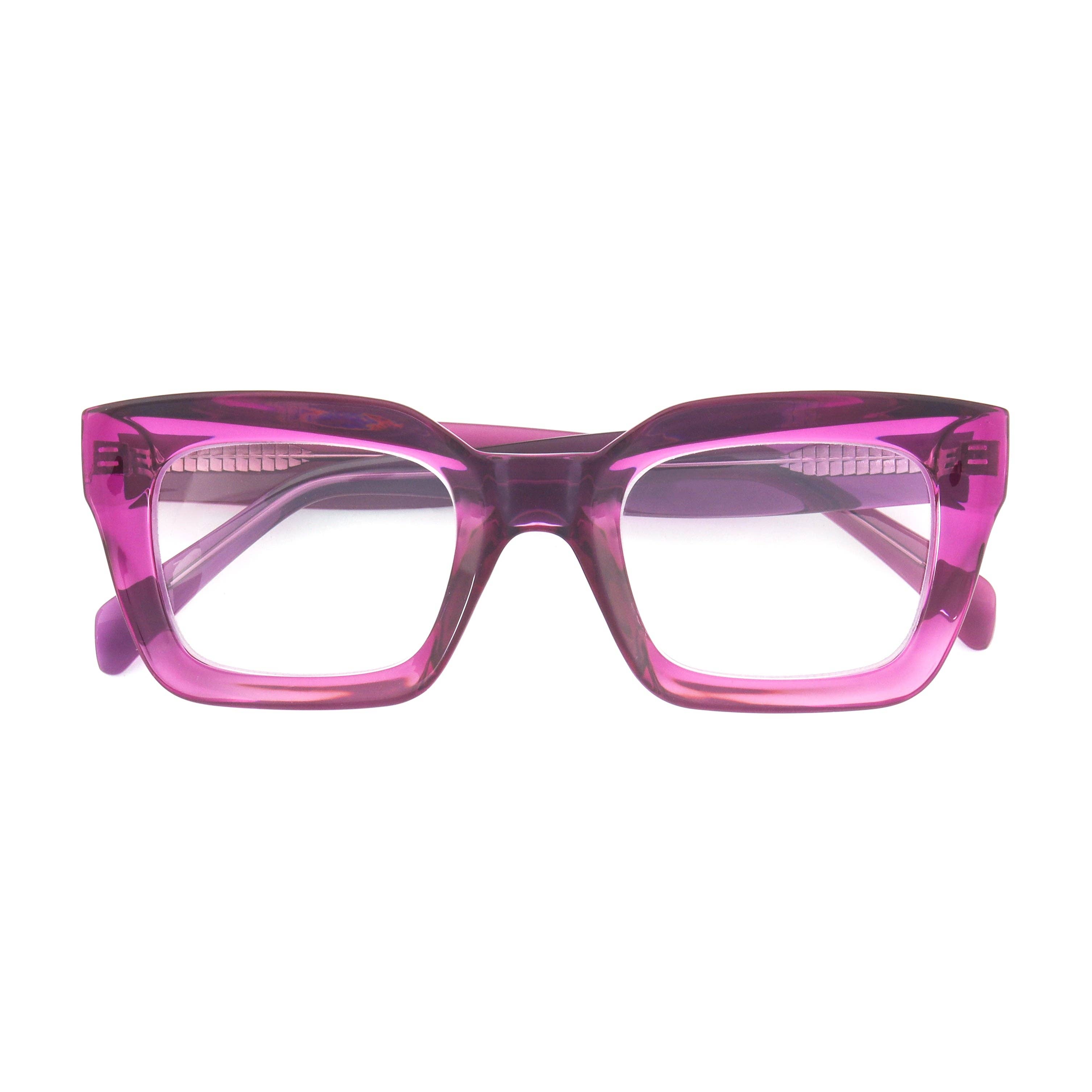 Sophie | Transparent Purple | Blue Light: 1.50