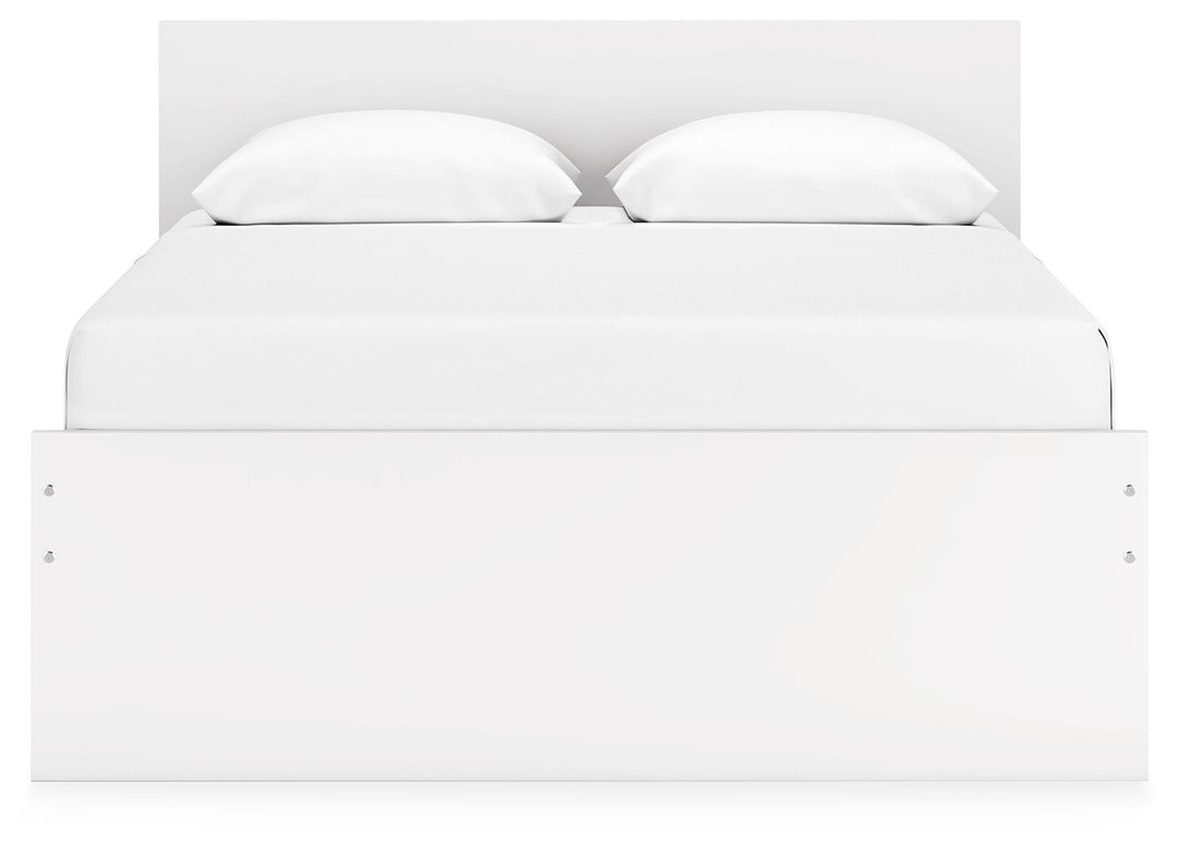 Onita - Panel Platform Bed With Storage