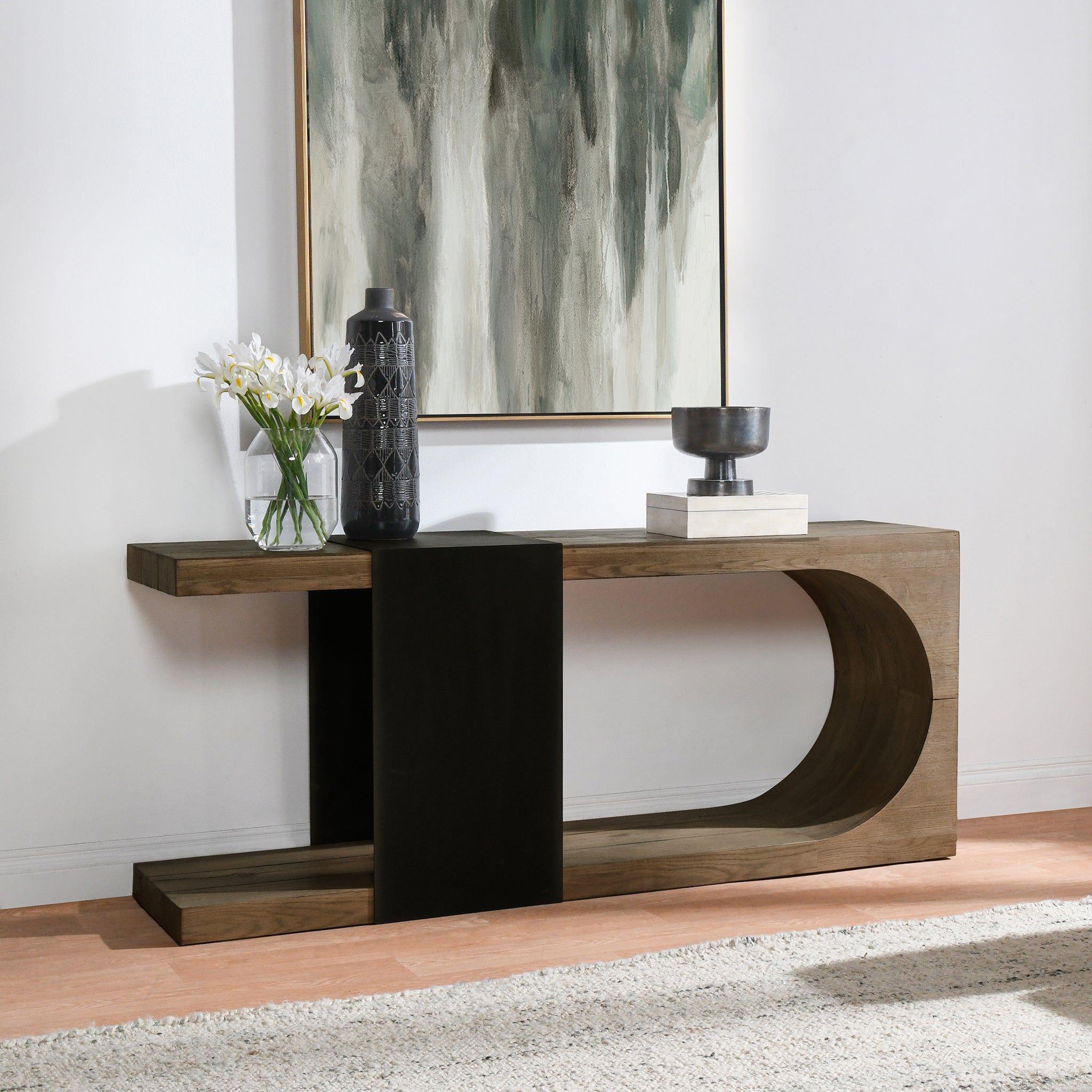 Danica - Console Table - Cafe Brown