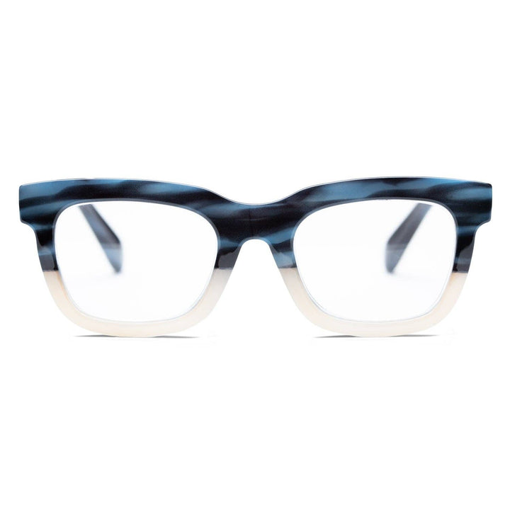 SKYLAR | Midnight Blue / Ivory | Blue Light Blocking: 1.50