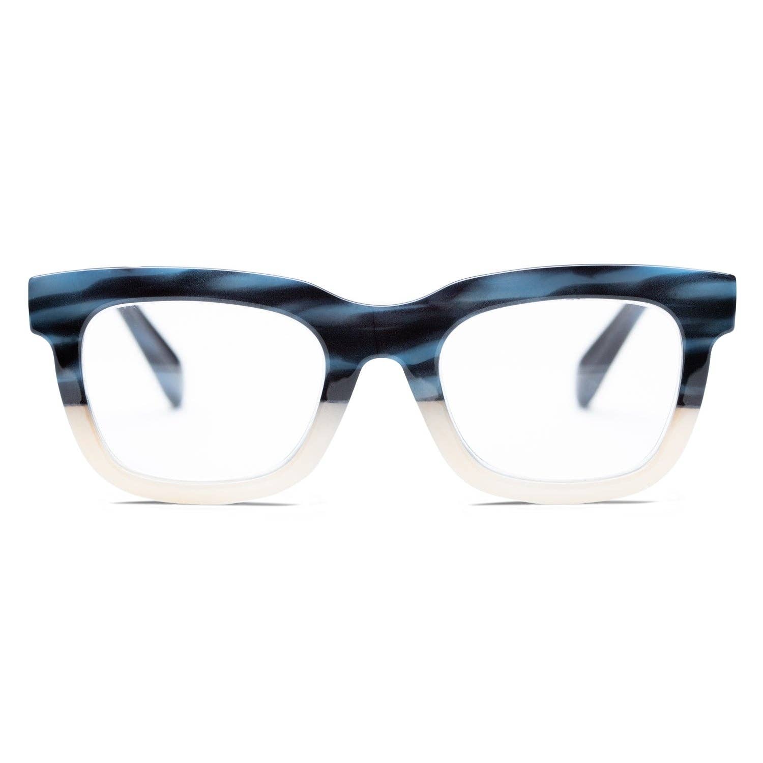 SKYLAR | Midnight Blue / Ivory | Blue Light Blocking: 1.25
