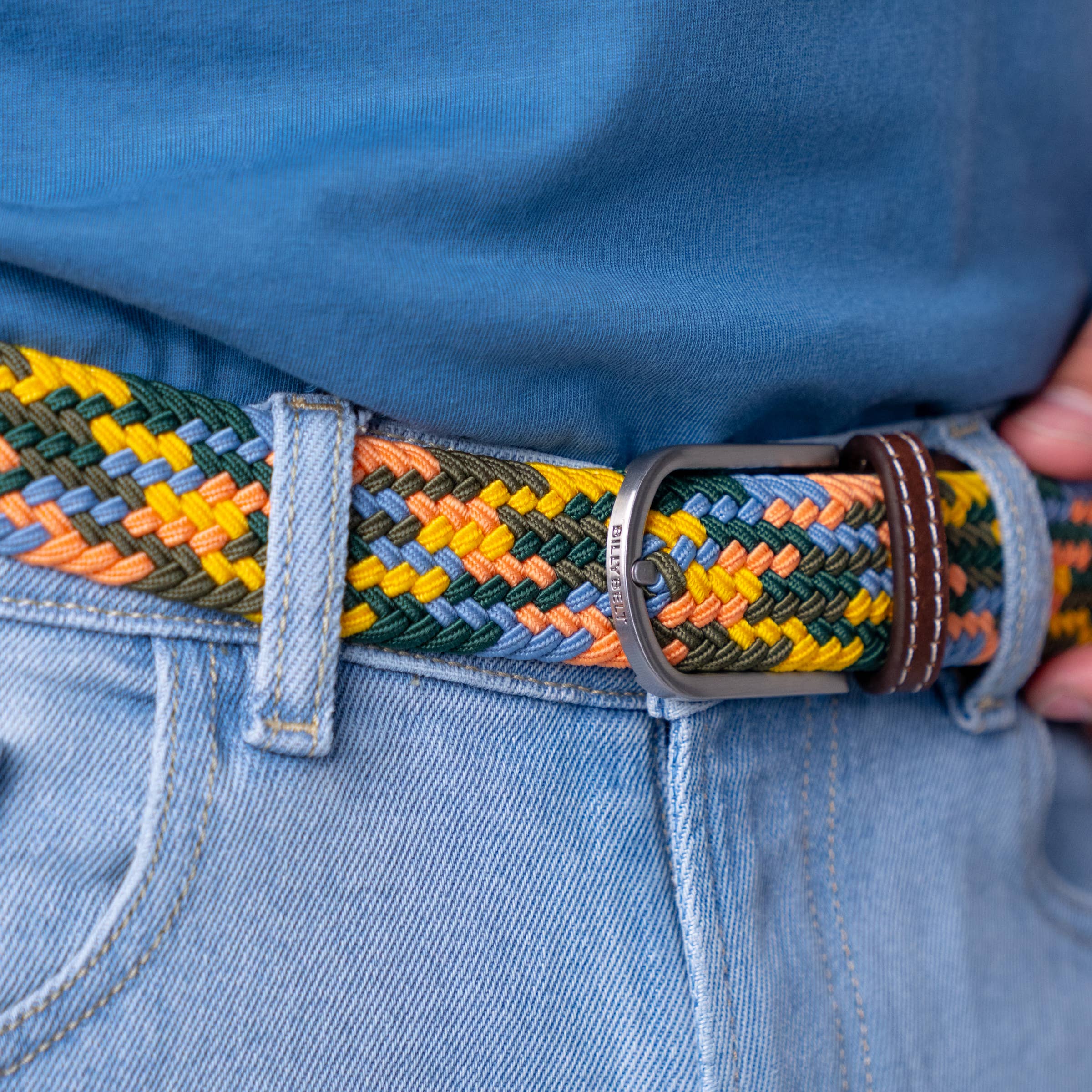 Elastic braided belt - Zurich