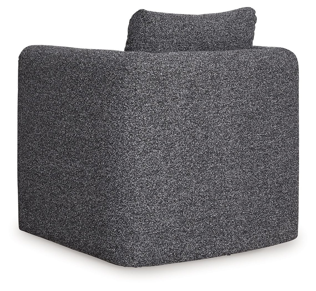 Vreni - Charcoal / Black - Accent Chair