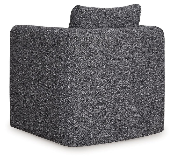 Vreni - Charcoal / Black - Accent Chair