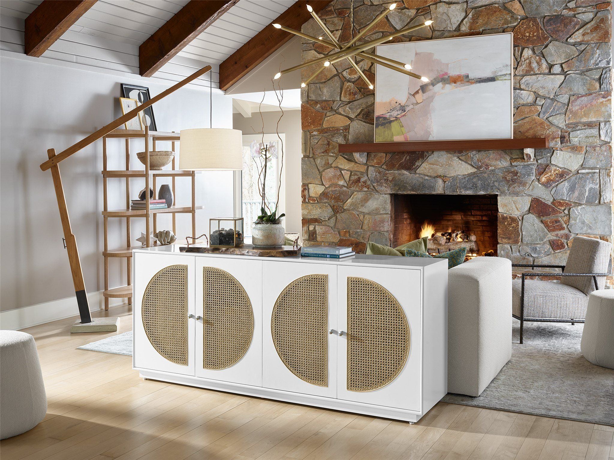 Modern - Credenza - White