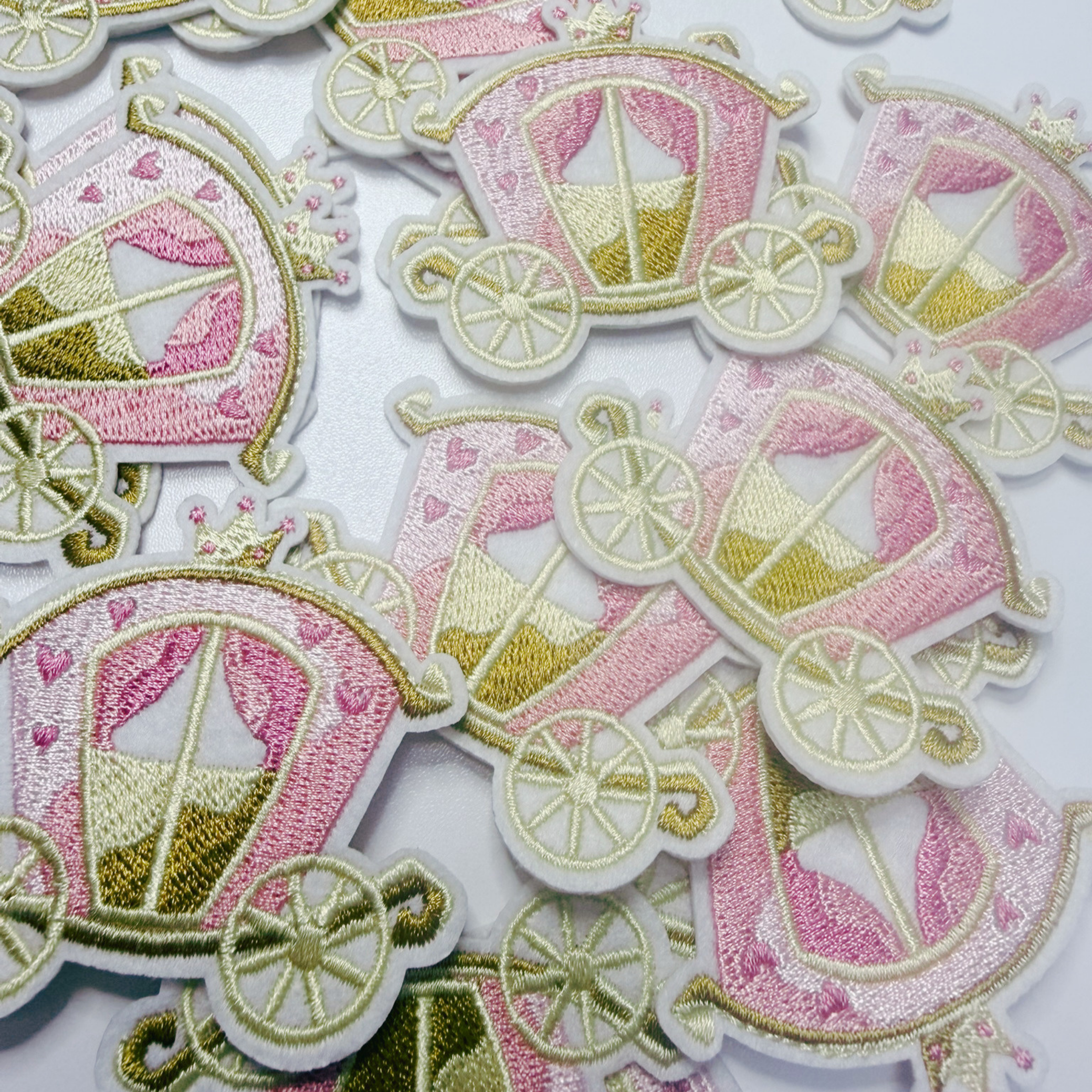 2.5" stage coach princess -  Embroidered Hat Patch