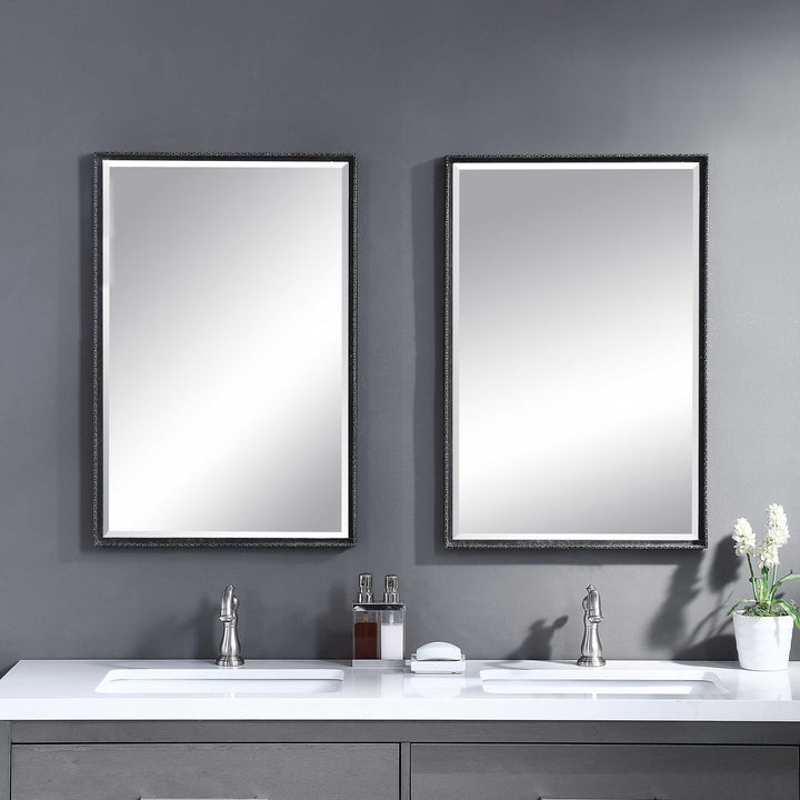 Callan - Iron Vanity Mirror - Black