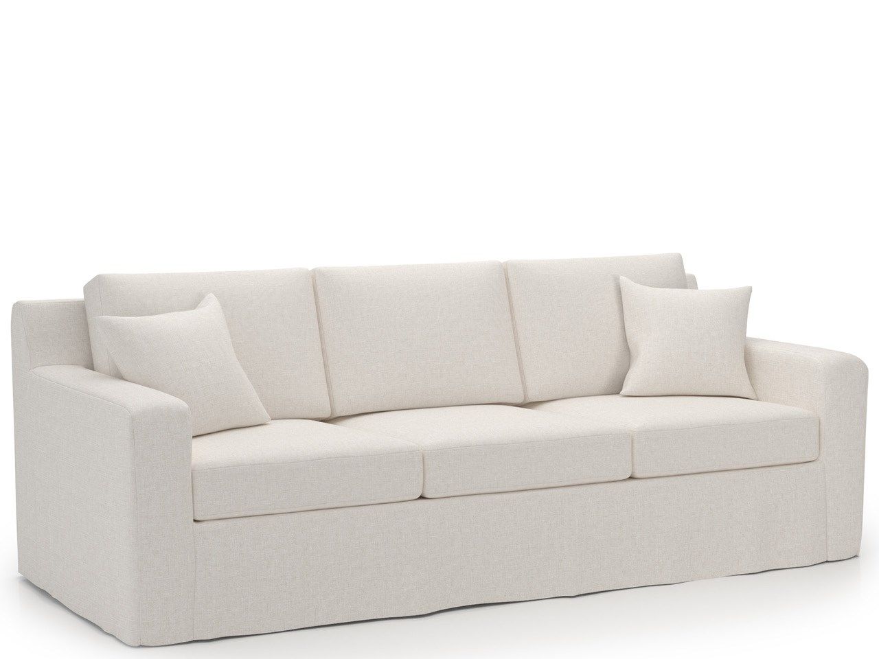 Ryman - Slipcover Sofa, Special Order - White