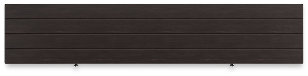 Darborn - Gray / Brown - XL TV Stand W/Fireplace Option