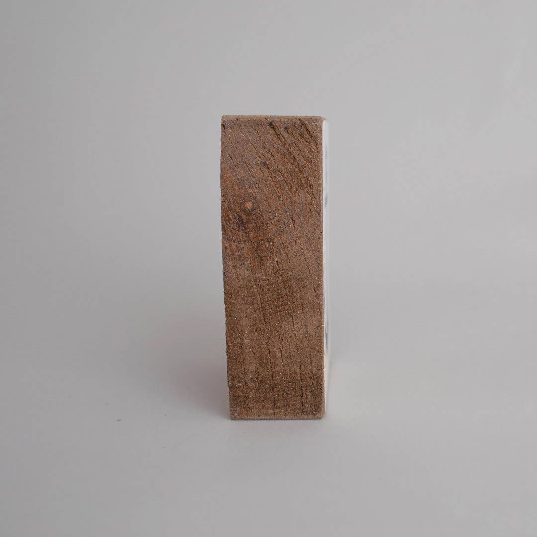 Bride + Groom Decorative Wooden Block