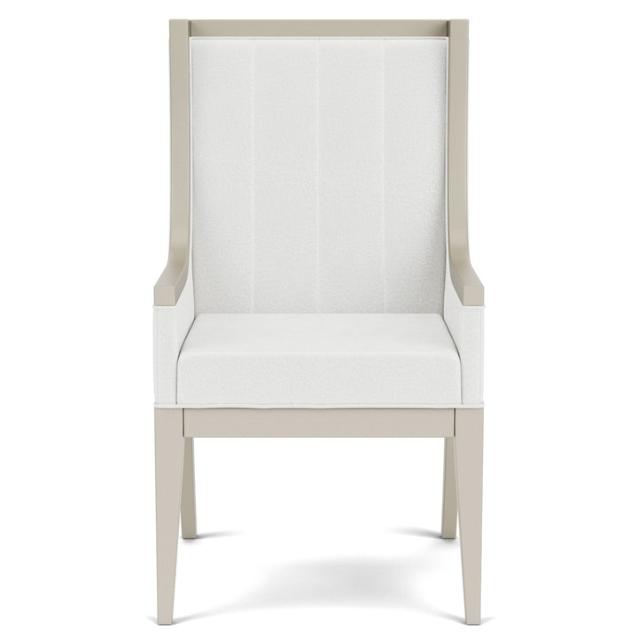 Hepburn - Upholstered Host Chair (Set of 2) 2" - White