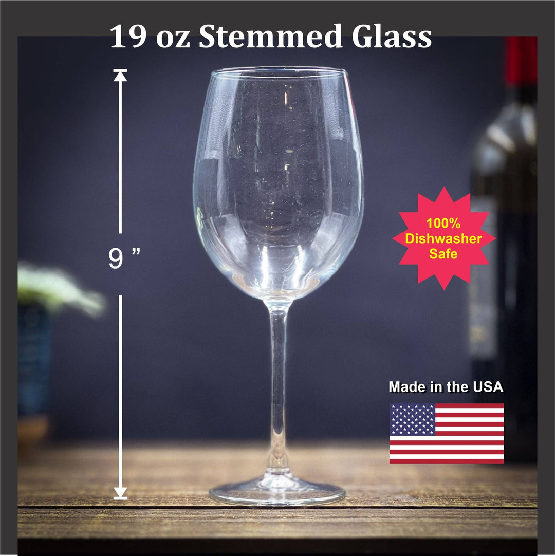 Cape Cod 19 oz Stemmed Wine Glass
