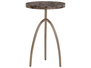 Fenwick - Emperador Table - Dusty Bronze