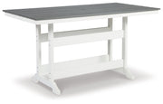 Transville - Counter Table W/Umb Opt