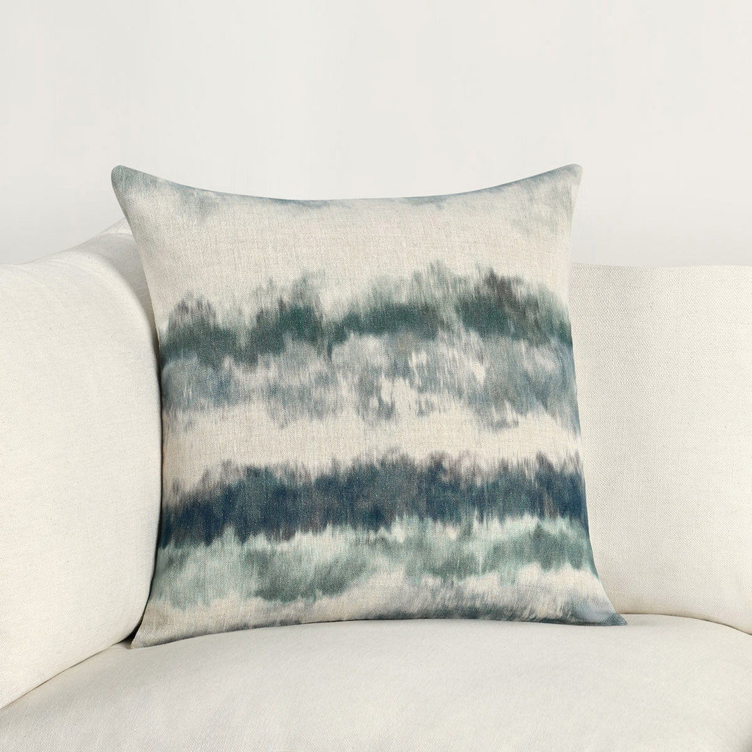 Boardwalk - Horizon Pillow - Blue / Sagebrush Green