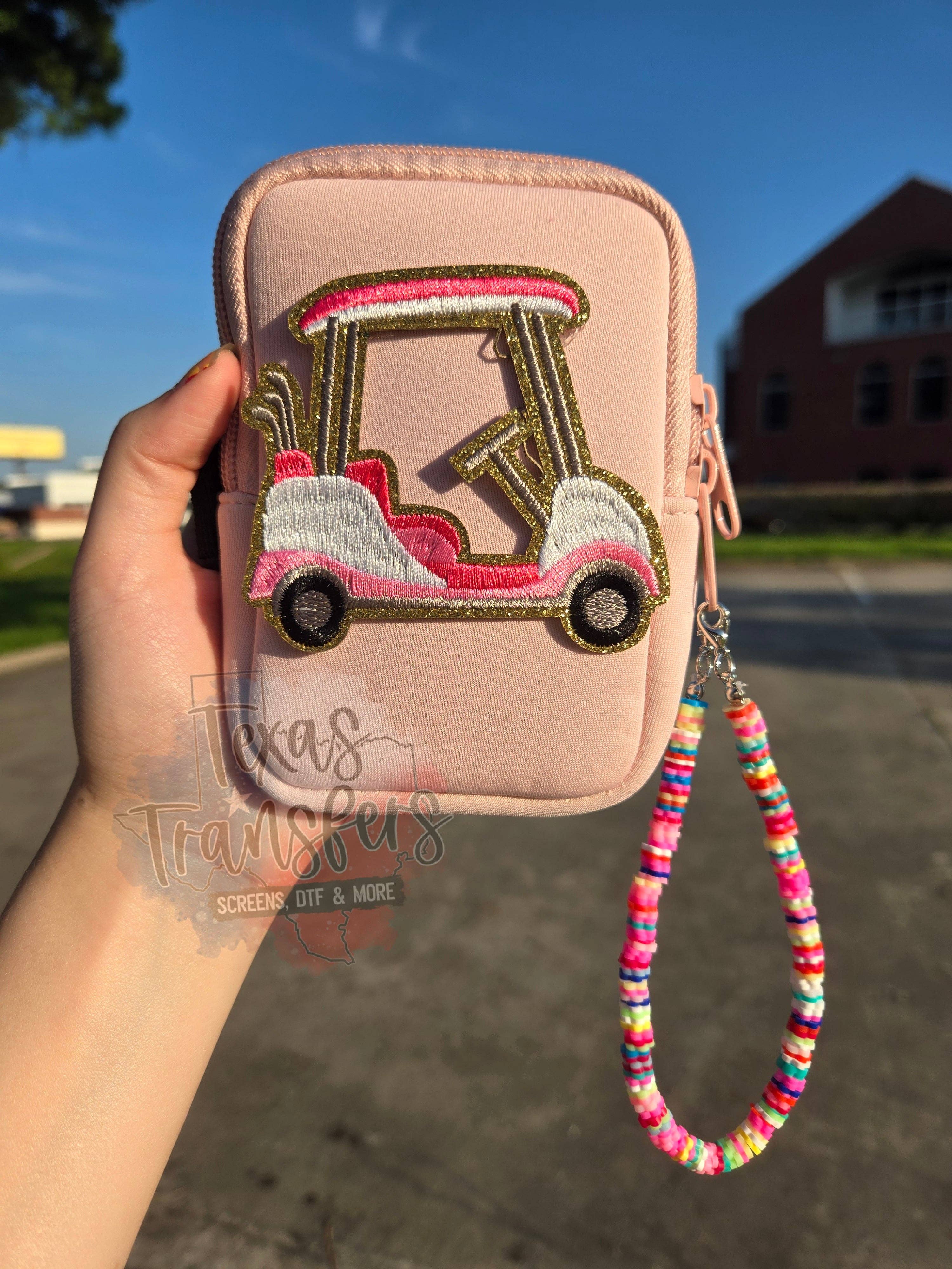 Golf Cart Iron-On PATCH
