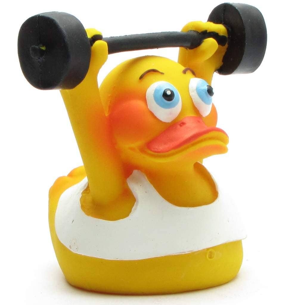 Rubber Duck Weightlifter - Rubber Duck