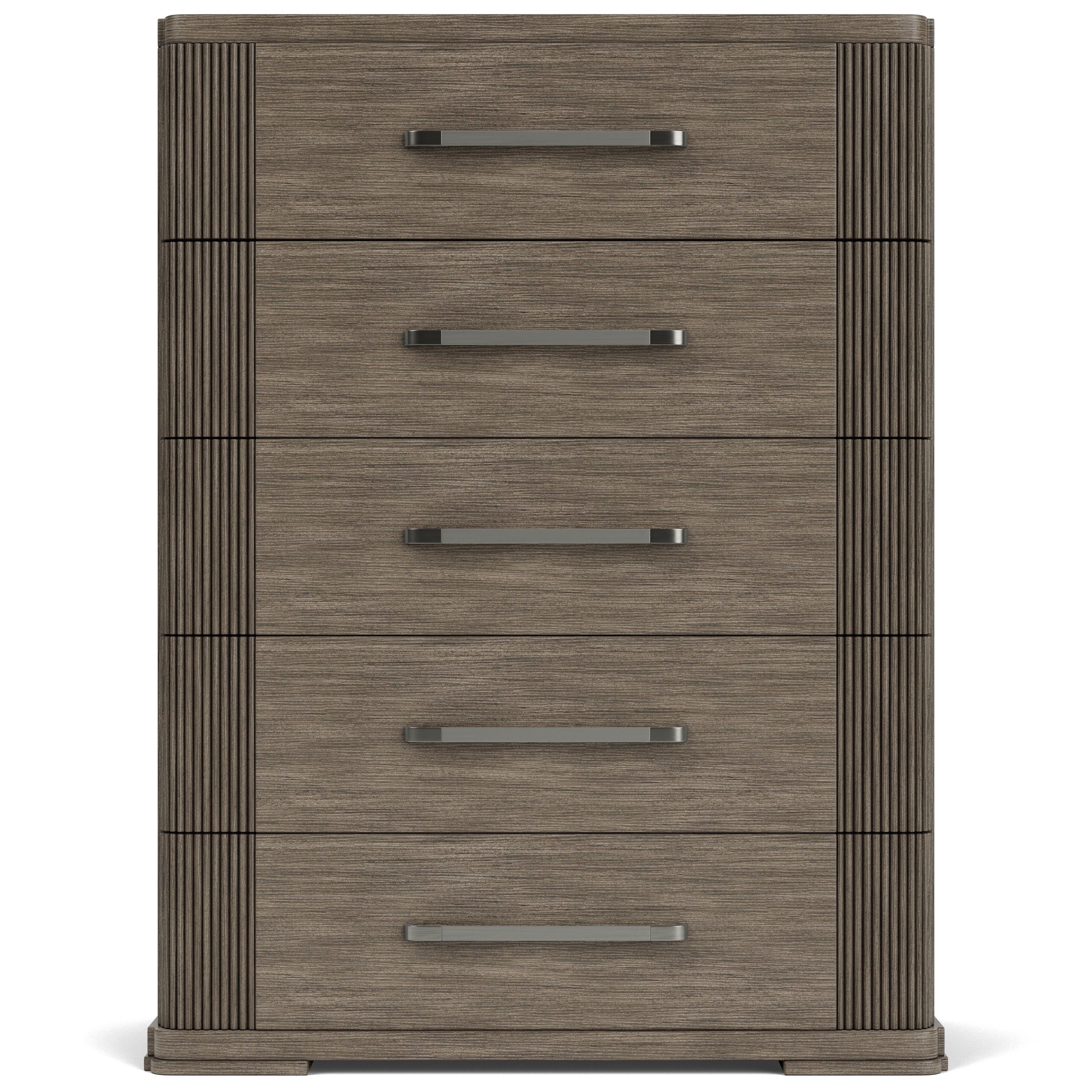 Sariel - 5 Drawer Chest - Dark Brown