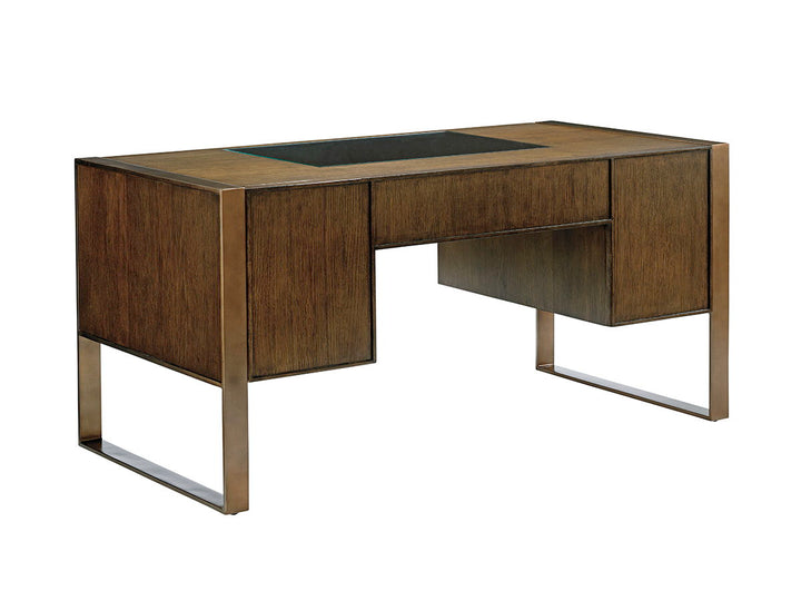 Cross Effect - Structure Desk - Dark Brown