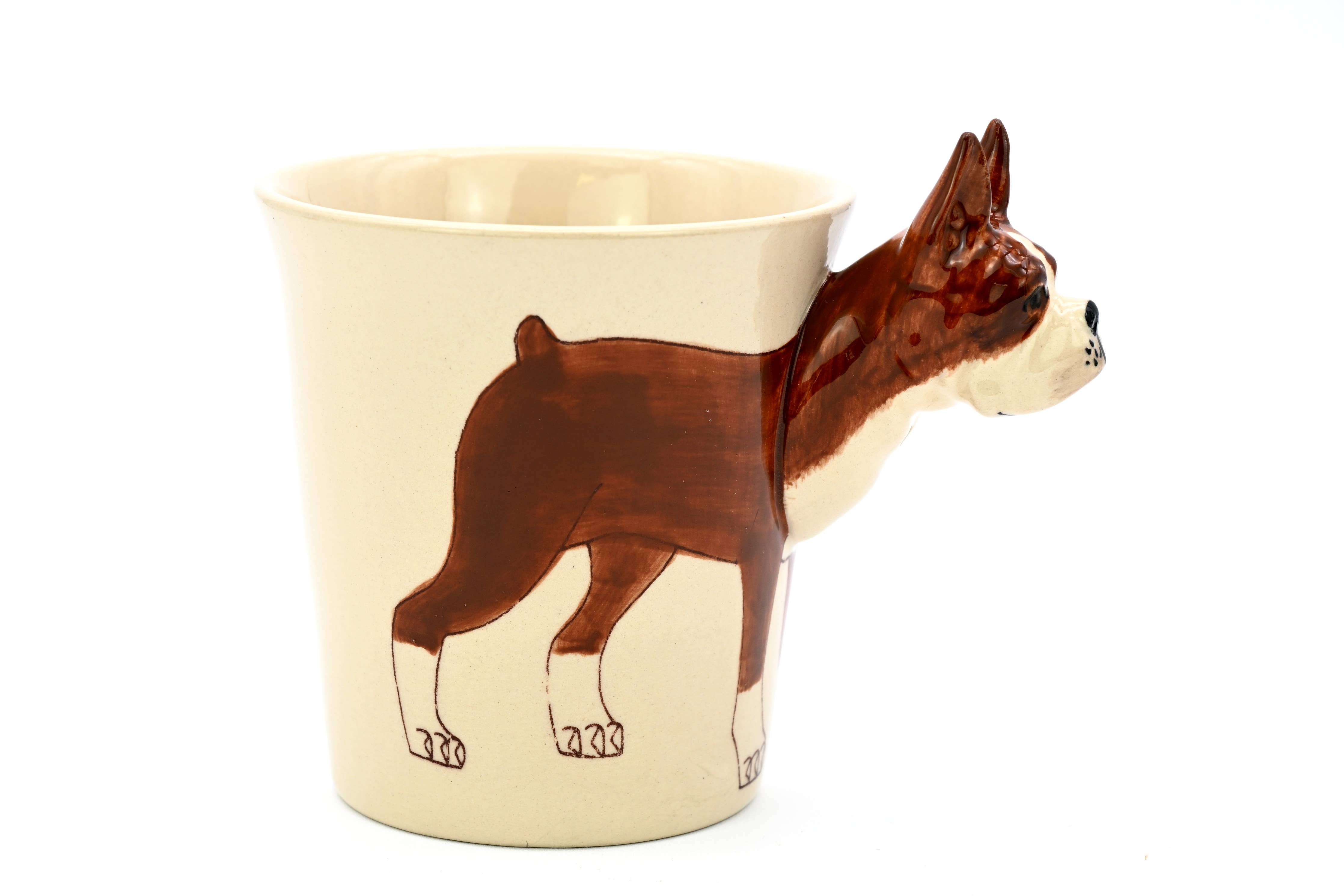 MUG18 Boxer(brown) mug 10 oz