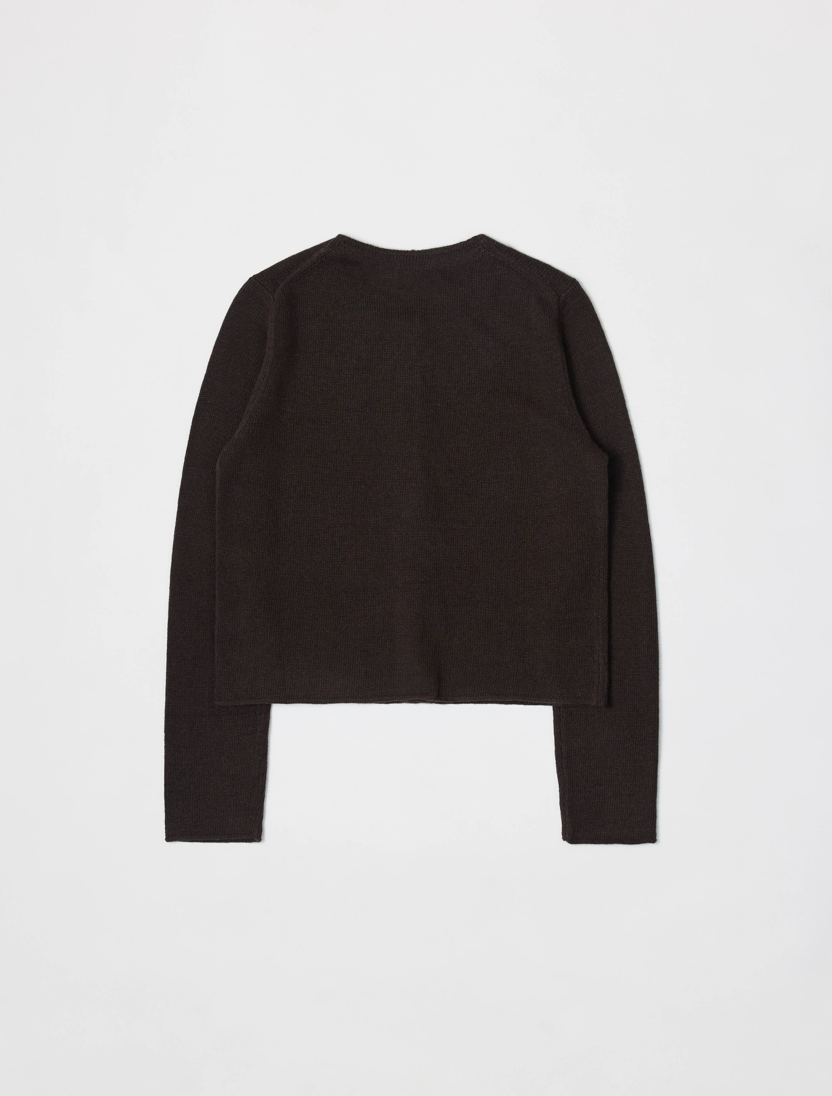 The Molly Cardigan | Lightweight Cropped Cardigan: HEATHER GREY / SMALL