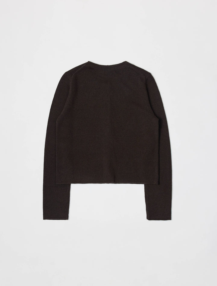 The Molly Cardigan | Lightweight Cropped Cardigan: LIGHT BLUE / MEDIUM