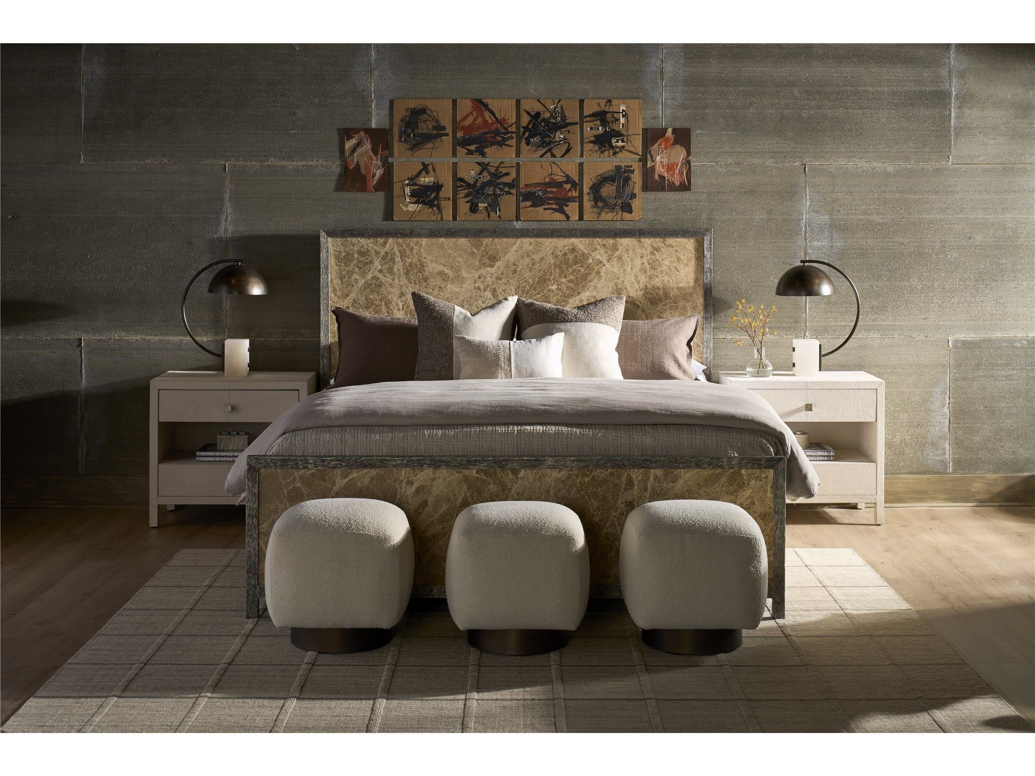 Modern - Sola Pouf - Beige