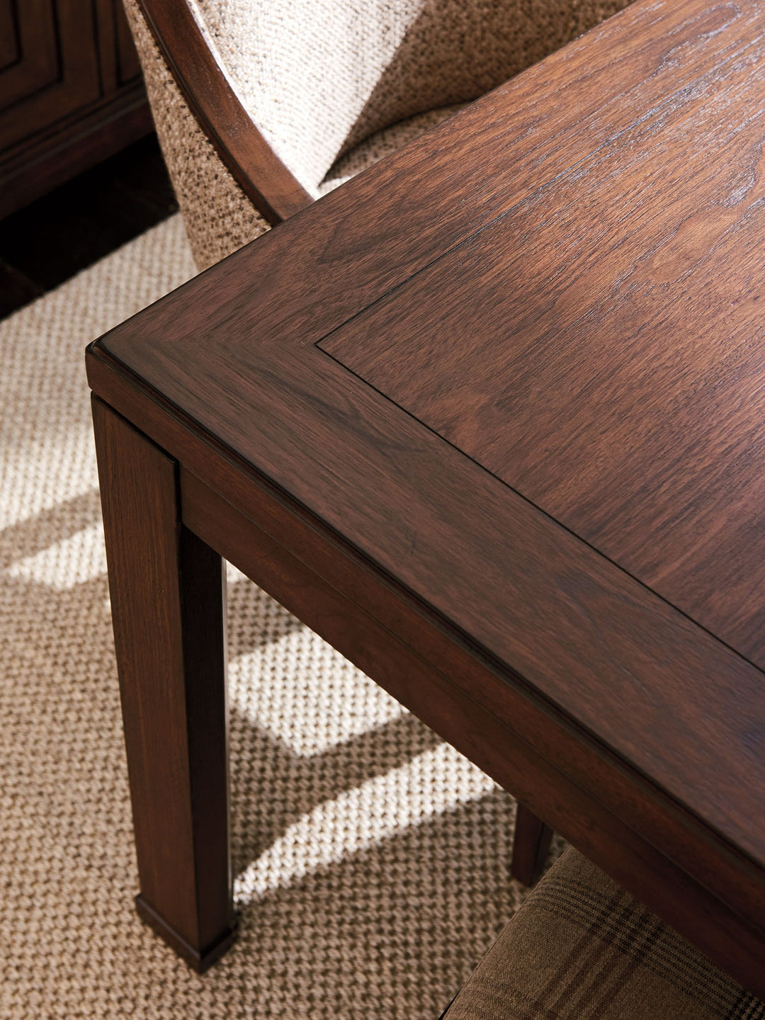 Silverado - Elk Grove Rectangular Dining Table - Dark Brown