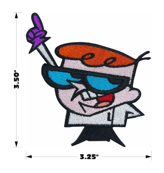 Patch - Dexter's Laboratory - Dexter Cartoon Network 1990s
