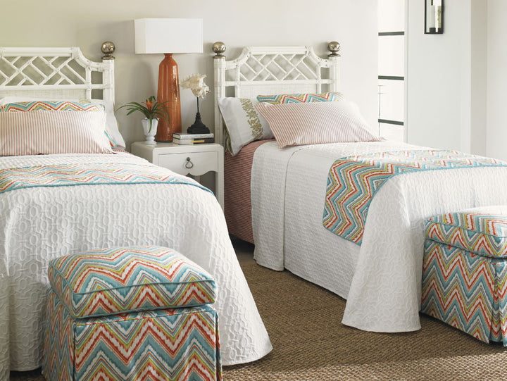 Ivory Key - Water Street Bedside Table - White