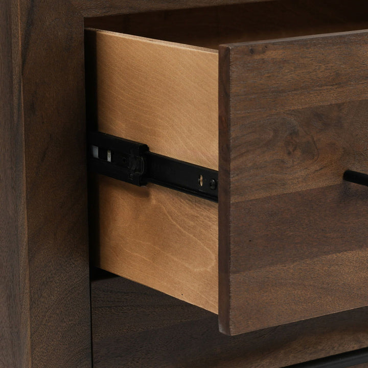 Jaxon - 2 Drawer Nightstand - Cocoa Brown