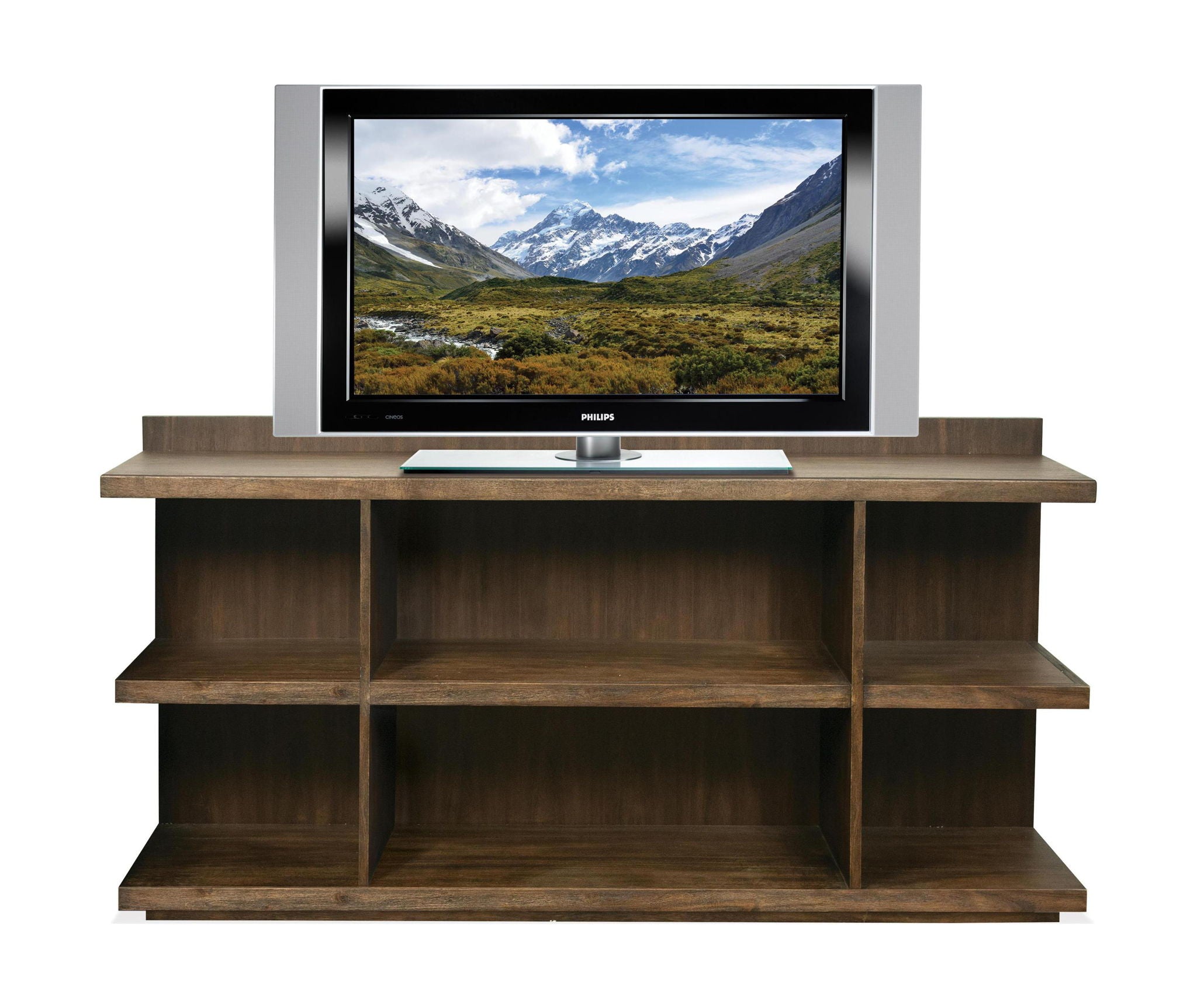 Perspectives - Peninsula Bookcase - Brushed Acacia