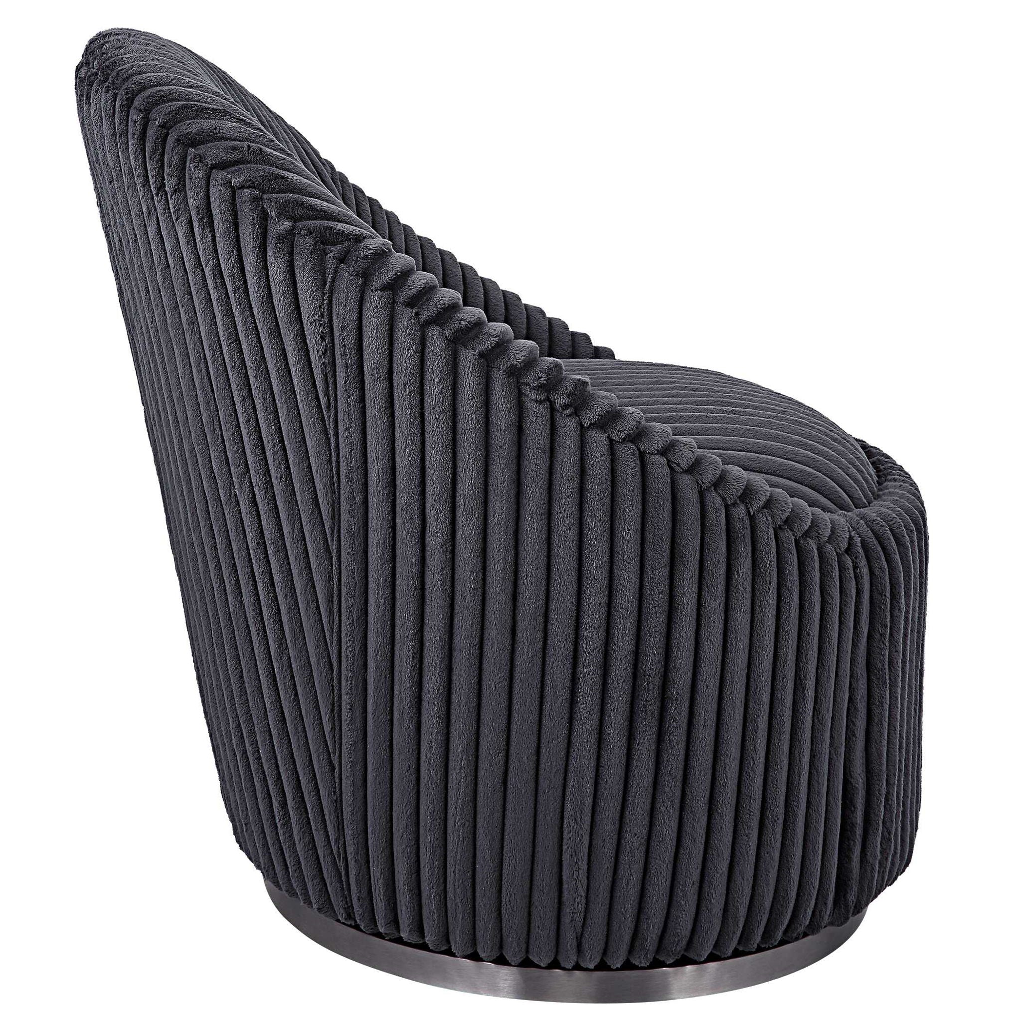 Crue - Fabric Swivel Chair