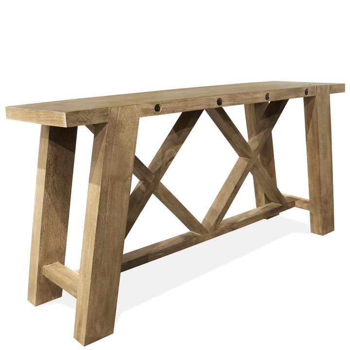 Gavin - Rectangular Console Table - Light Brown