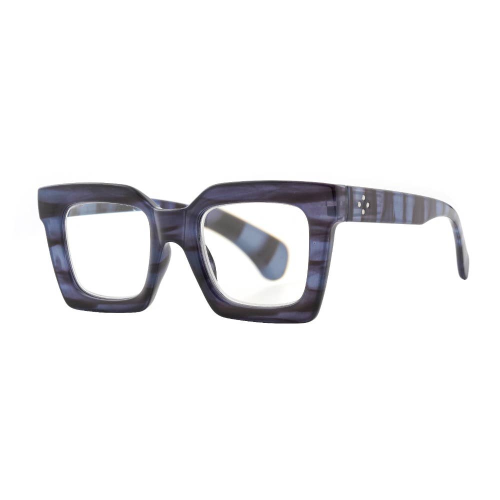 FIONA | Striped Blue | Blue Light: 1.75