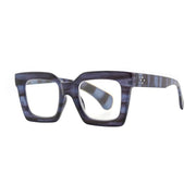 FIONA | Striped Blue | Blue Light: 2.50