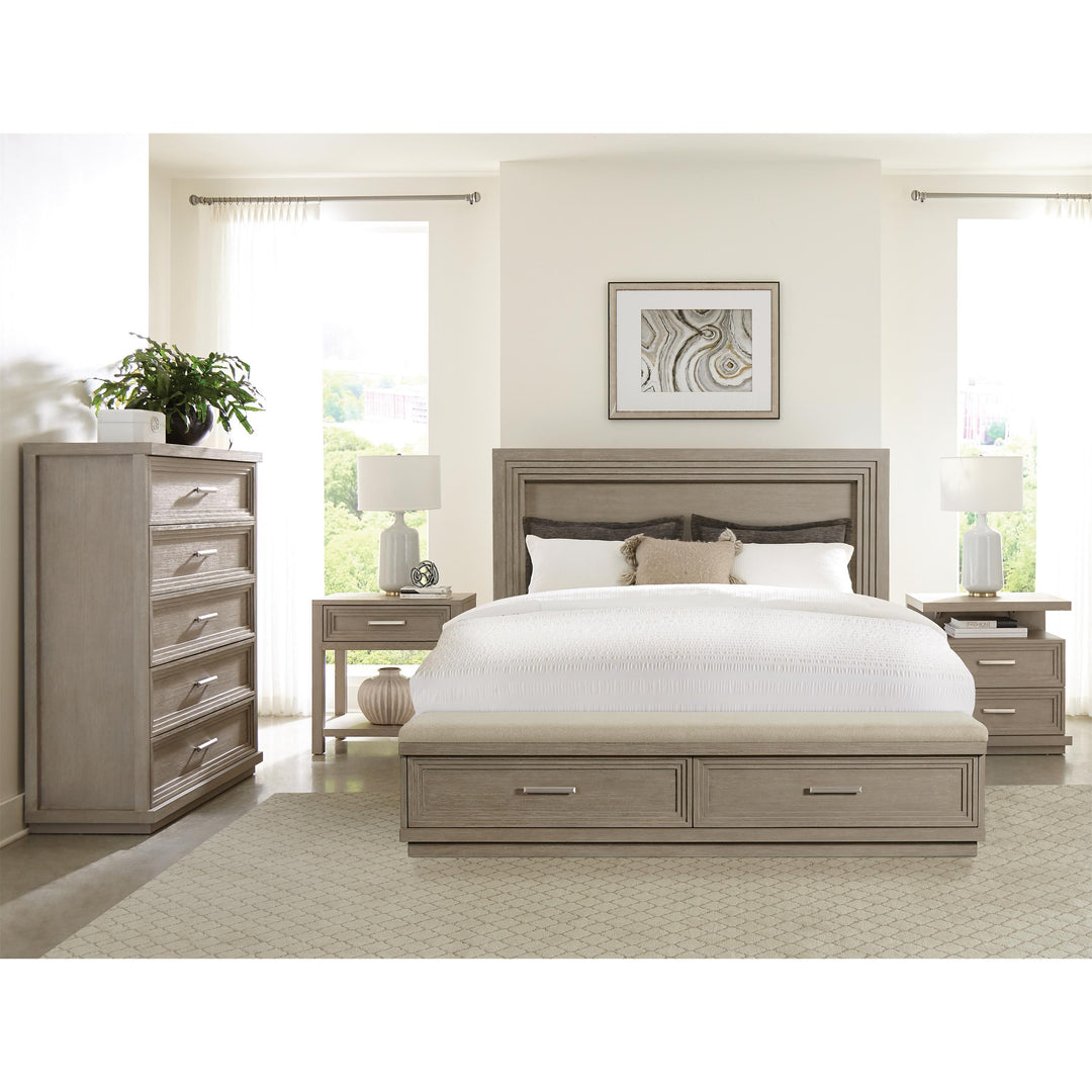Cascade - One Drawer Nightstand - Gray