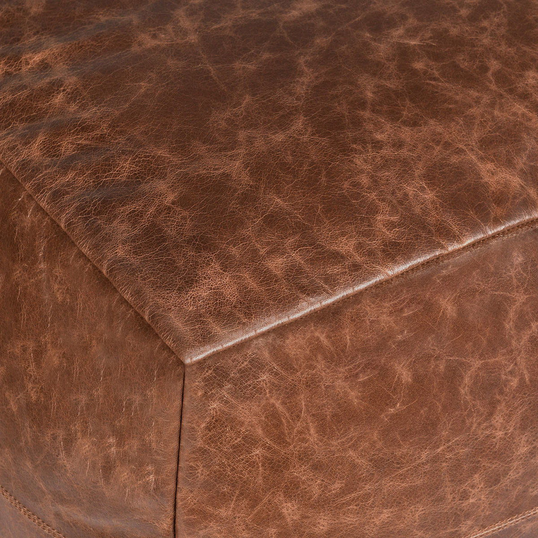 Poufs - Leather Pouf