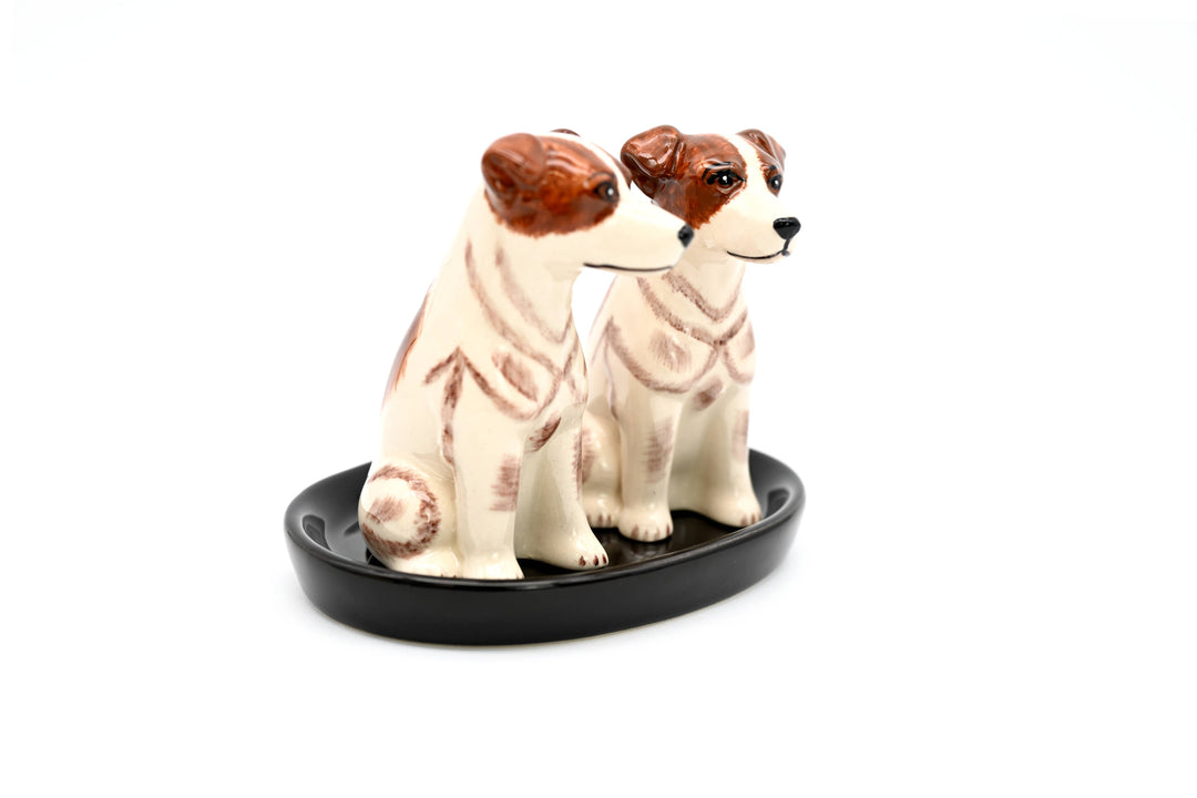 SP962 SALT AND PEPPER SHAKER Jack Russell