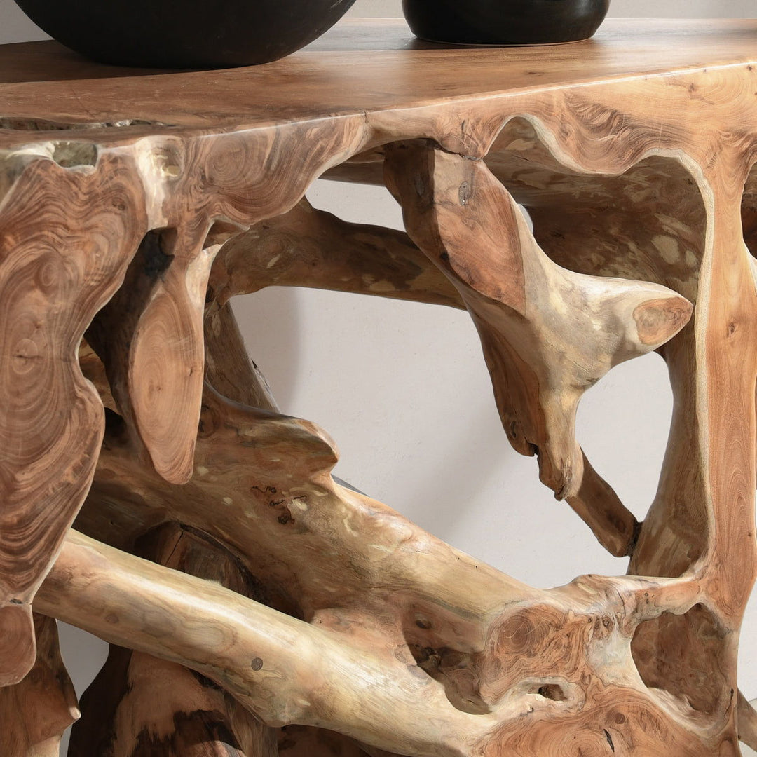 Cypress - 71" Root Console Table - Natural