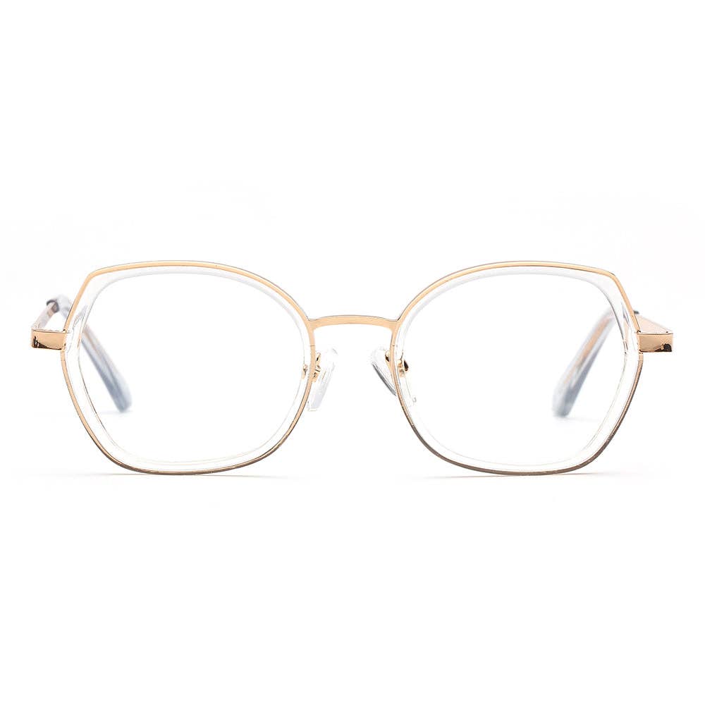 MELISSA | Gold Frame /  Clear Accent: 1.50