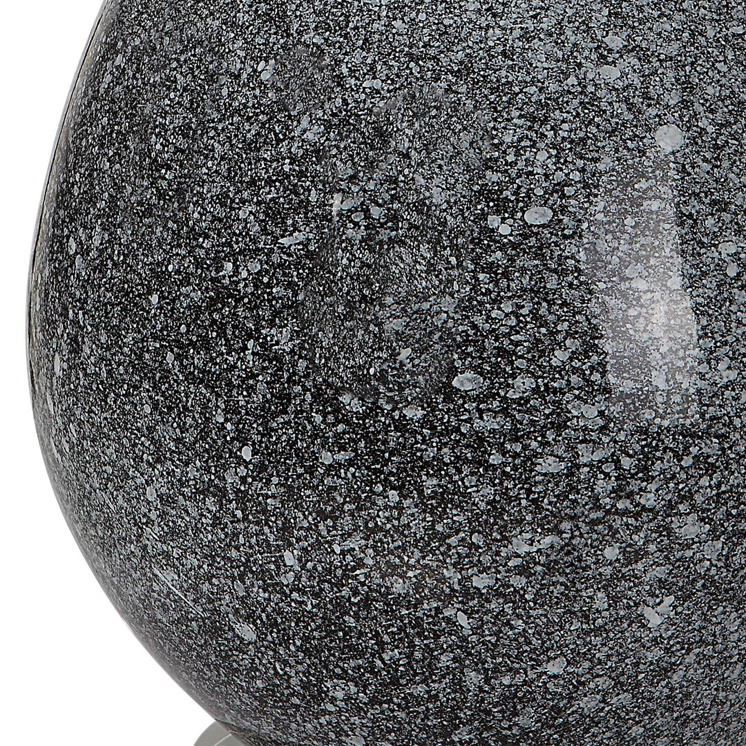 Nebula - Speckled Glaze Table Lamp - Gray